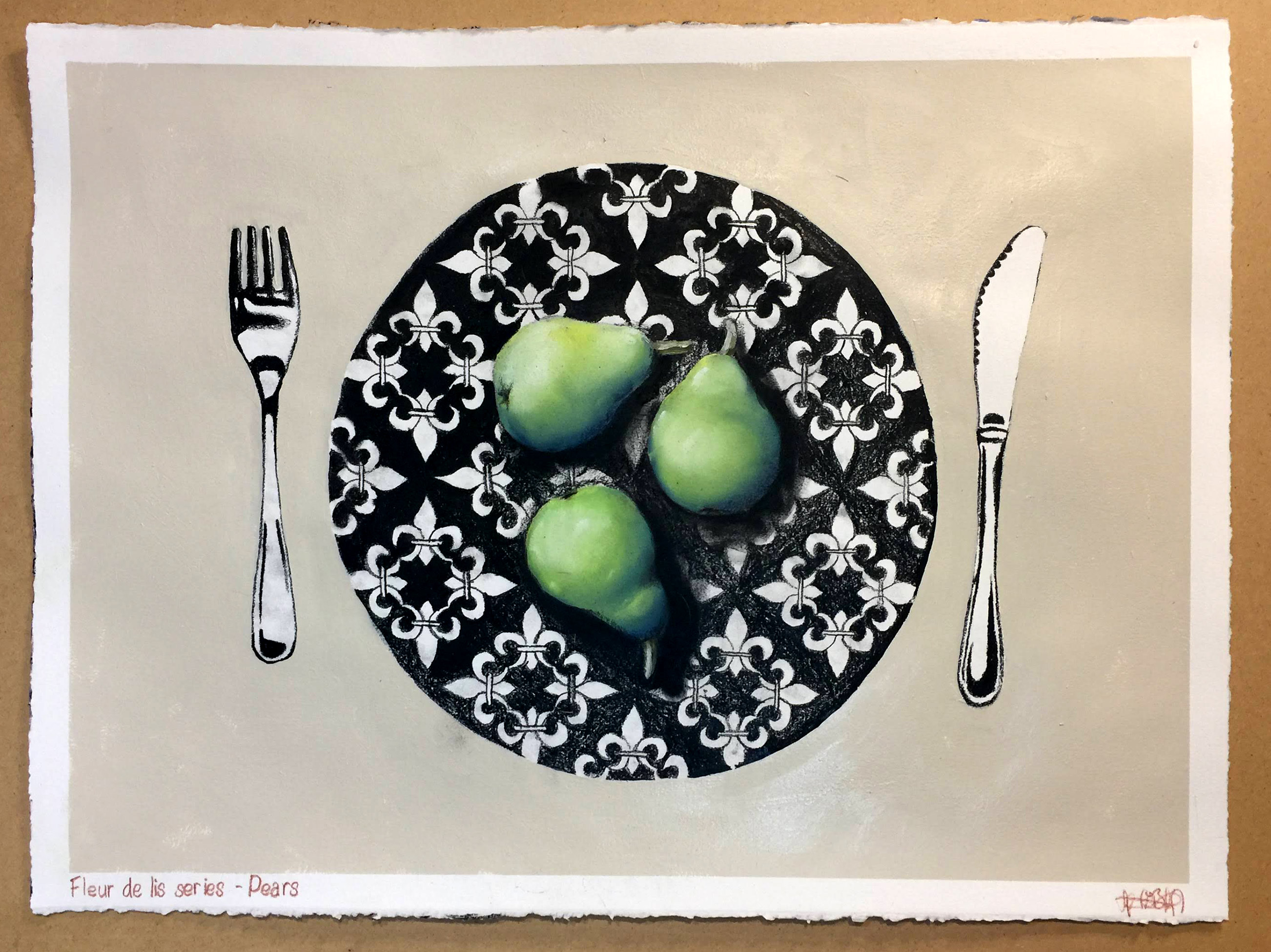 Fluer De Lis Pears
