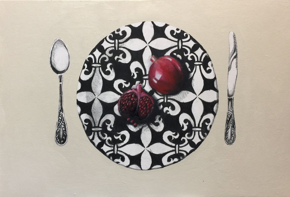 Fluer De Lis Plate 01